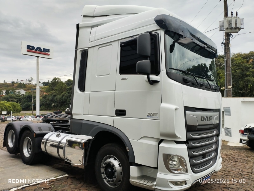 daf xf fts sc comfort d2,85 td520+370l 480hp diesel 2p automatico 20232