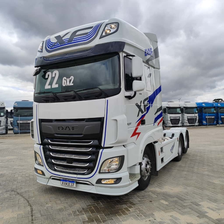 daf xf fts ssc comfort d2,85 td520 +370l diesel 2p automatico 2022