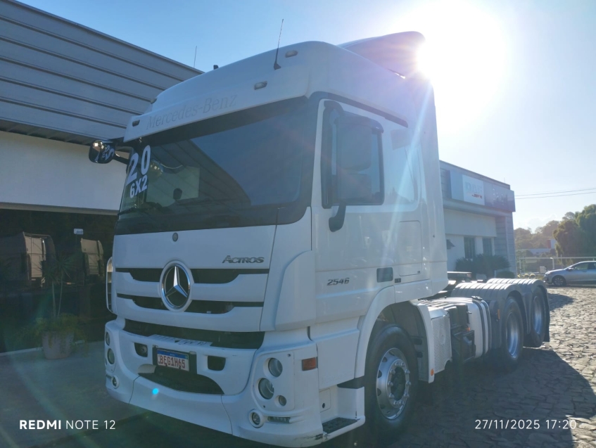 mercedes-benz actros 2546 ls diesel 2p semiautomatico 20201