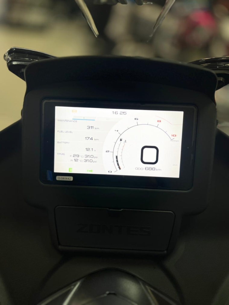 zontes e350 350e 350 gasolina automatico 2026