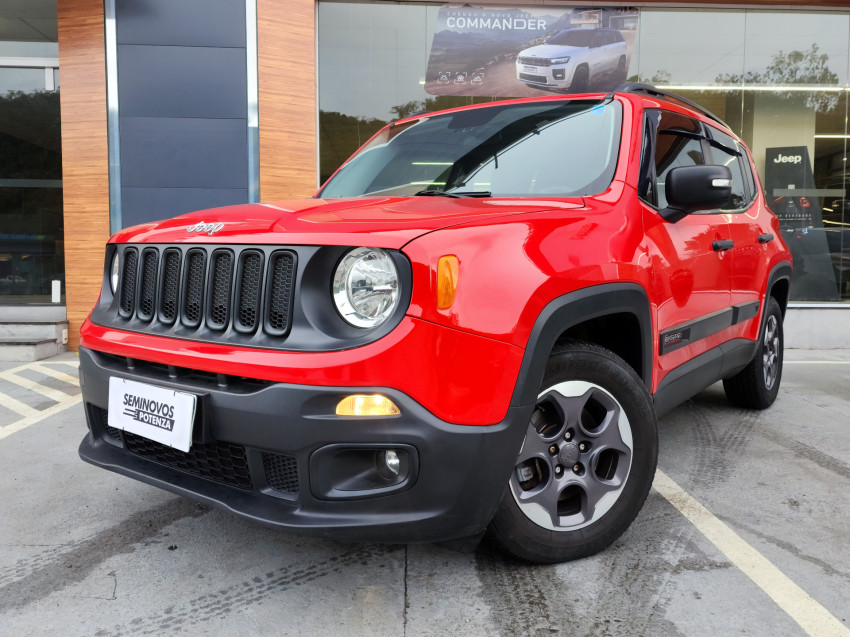 jeep renegade 1.8 16v flex sport 4p at 18/18 seminovo