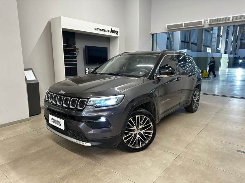 jeep compass 1.3 t270 turbo flex limited at6 22/22 seminovo