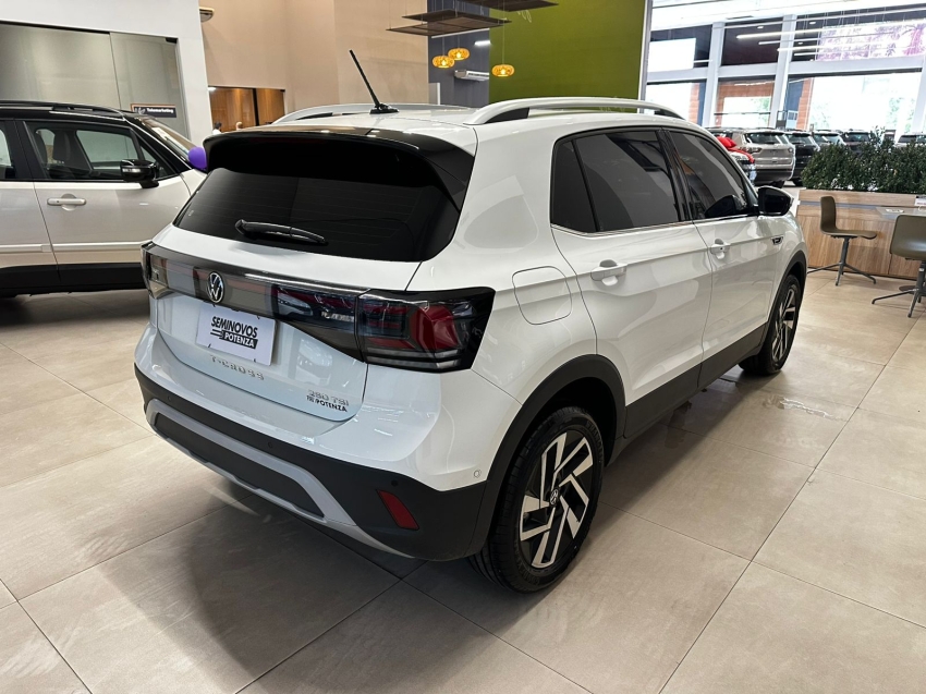 volkswagen t-cross 1.4 250 tsi total flex highline at 25/26 seminovo3