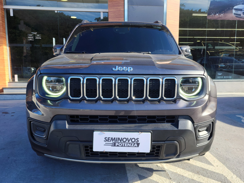 jeep renegade 1.3 t270 turbo flex longitude at6 24/25 seminovo1
