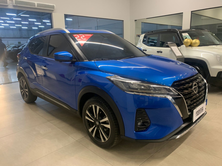 nissan kicks 1.6 16v flexstart exclusive xtronic 21/22 seminovo2
