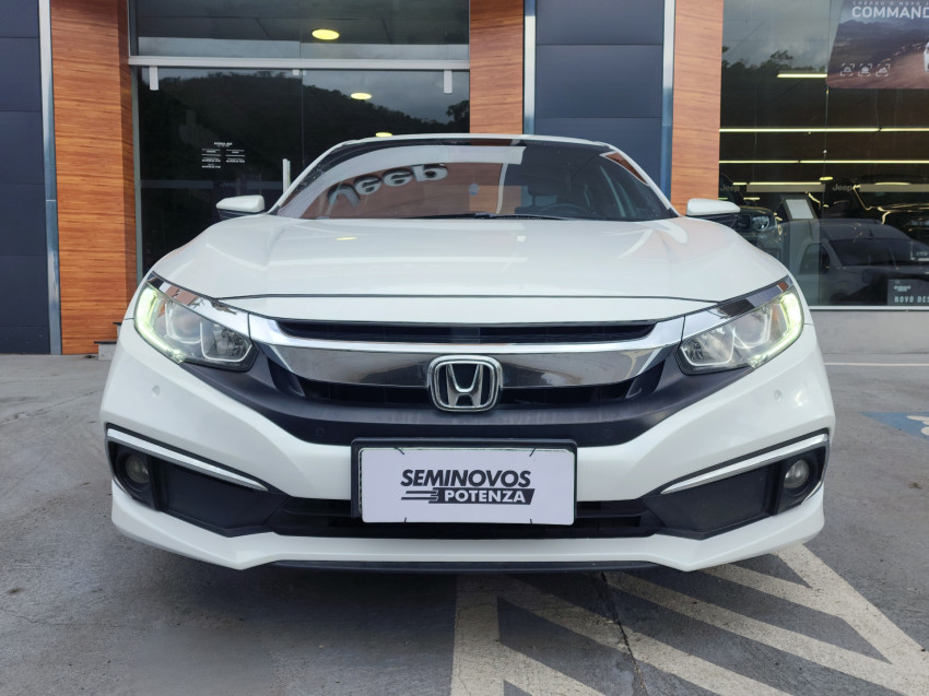honda civic 2.0 16v flexone exl 4p cvt 19/20 seminovo1