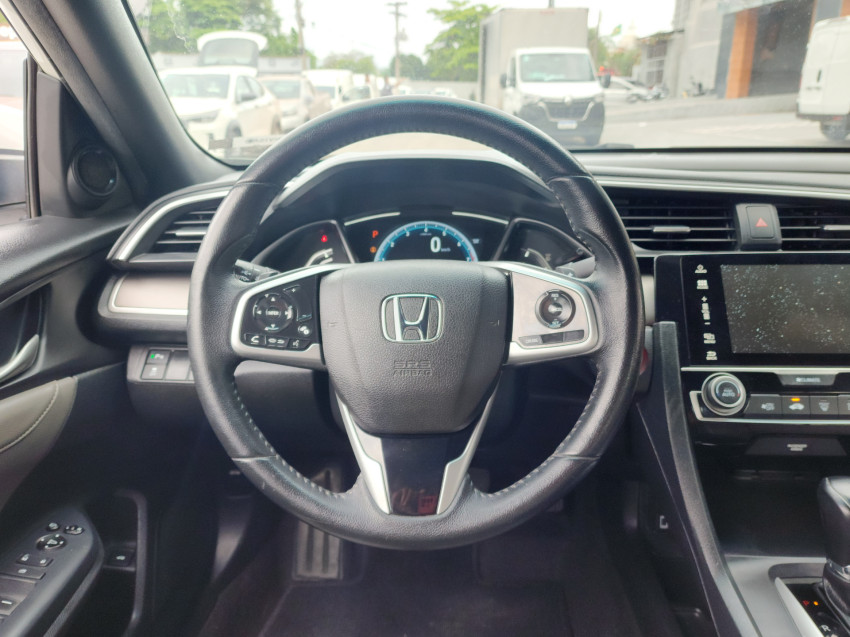honda civic 2.0 16v flexone exl 4p cvt 19/20 seminovo8