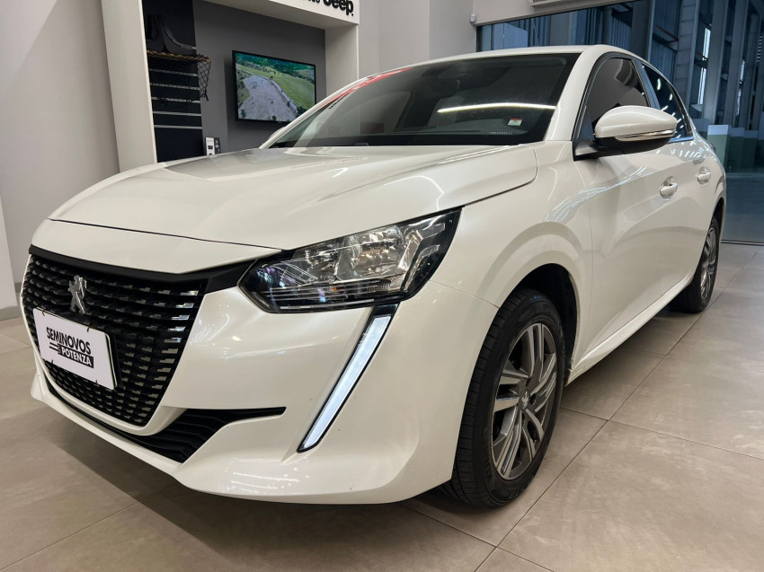 peugeot 208 1.6 16v flex allure at6 21/22 seminovo