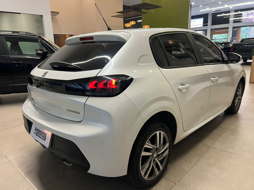 peugeot 208 1.6 16v flex allure at6 21/22 seminovo3