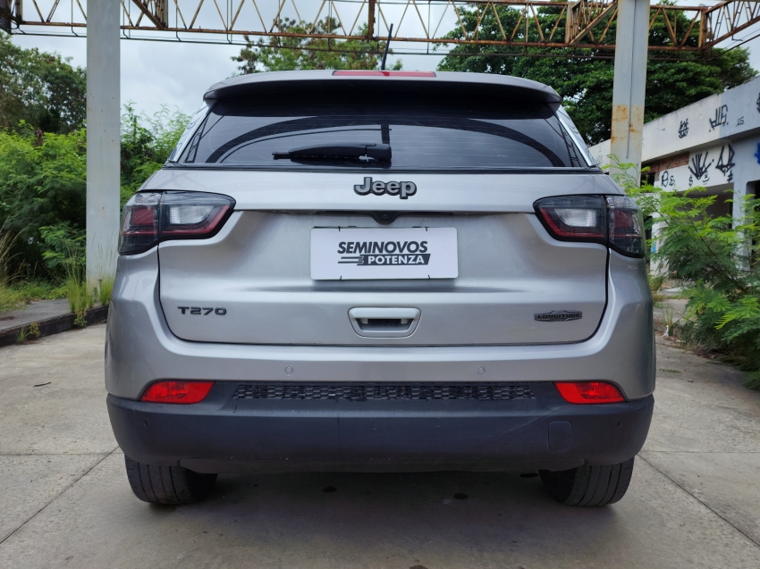 jeep compass 1.3 t270 turbo flex longitude at6 22/22 seminovo3