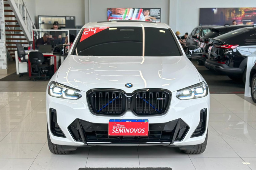 bmw x4 3.0 twinpower gasolina m40i steptronic 24/24 seminovo1
