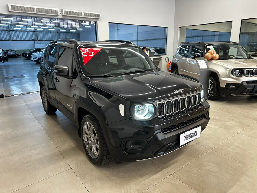 jeep renegade 1.3 t270 turbo flex longitude at6 24/25 seminovo1