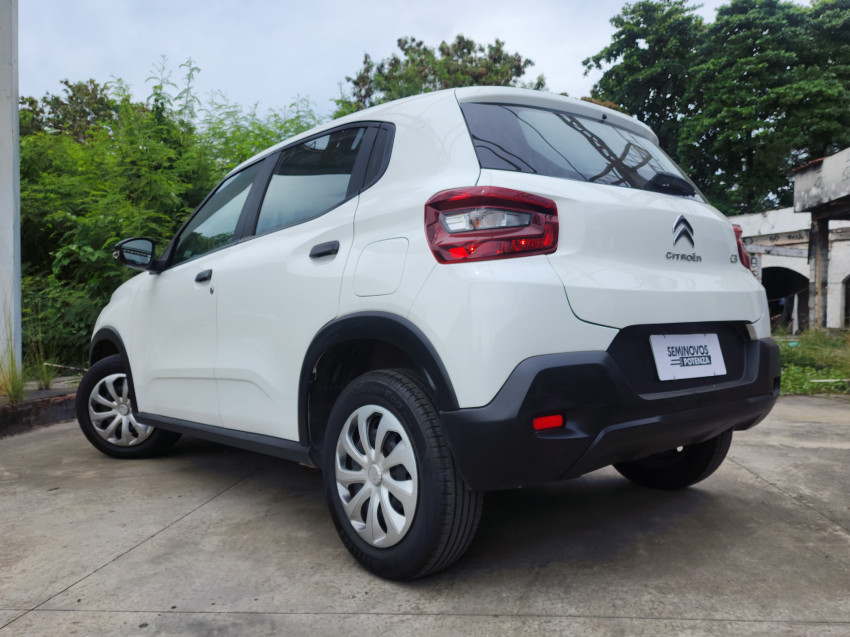 citroen c3 1.0 firefly flex live pack man 23/24 seminovo4