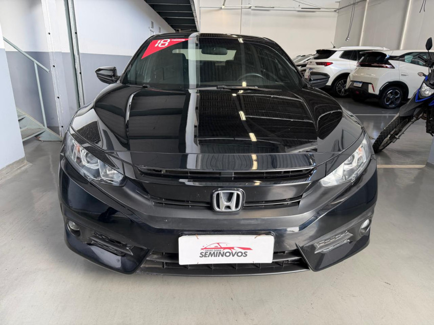 honda civic 2.0 16v flexone sport 4p cvt 1.0 flex automatico 2018