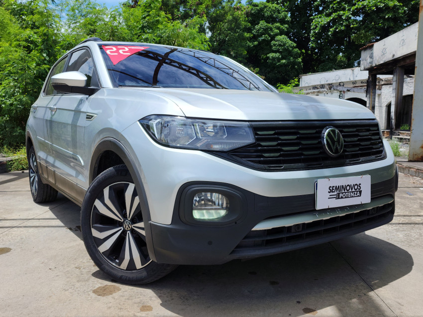 volkswagen t-cross 1.0 200 tsi total flex comfortline at 21/22 seminovo2