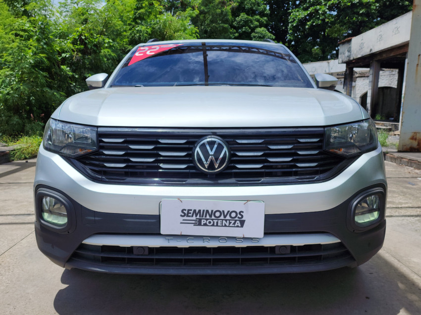 volkswagen t-cross 1.0 200 tsi total flex comfortline at 21/22 seminovo1