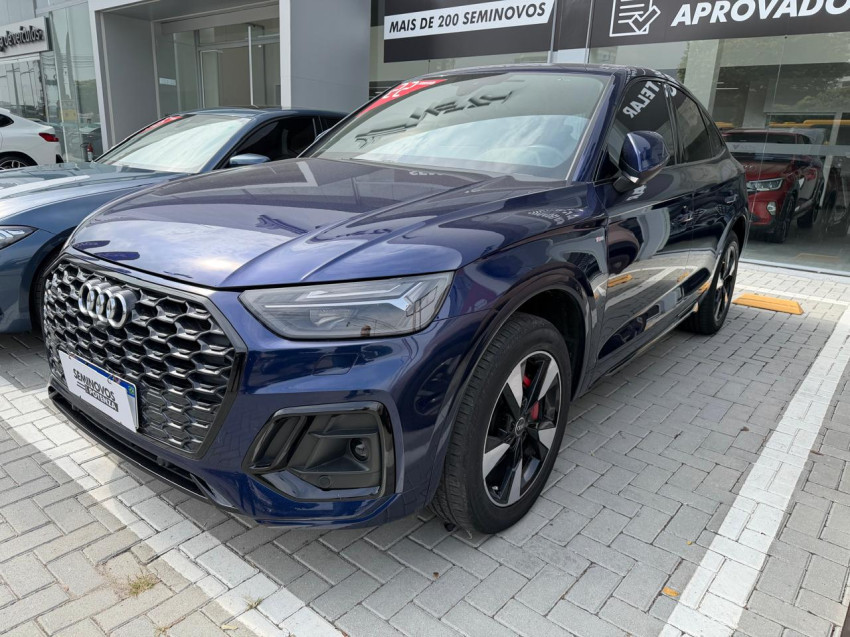 audi q5 2.0 55 tfsie phev sportback performance quattro s tronic 22/22 seminovo2