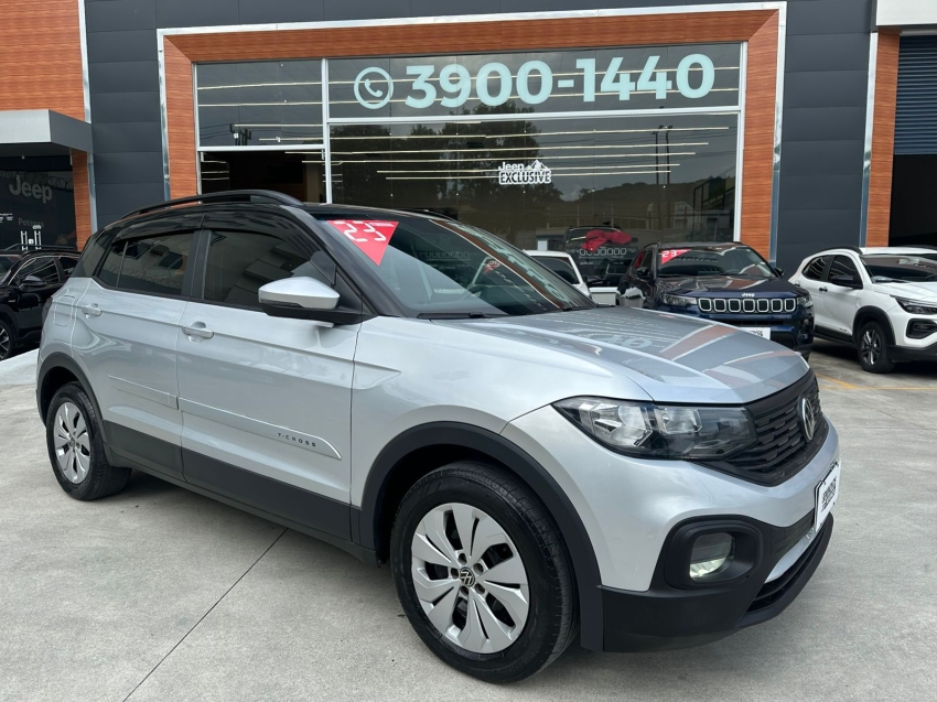 volkswagen t-cross 1.0 200 tsi total flex sense at 22/23 seminovo2