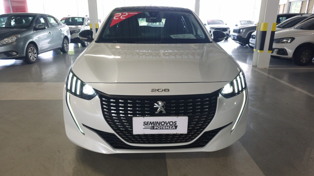 peugeot 208 1.6 16v flex griffe at6 21/22 seminovo