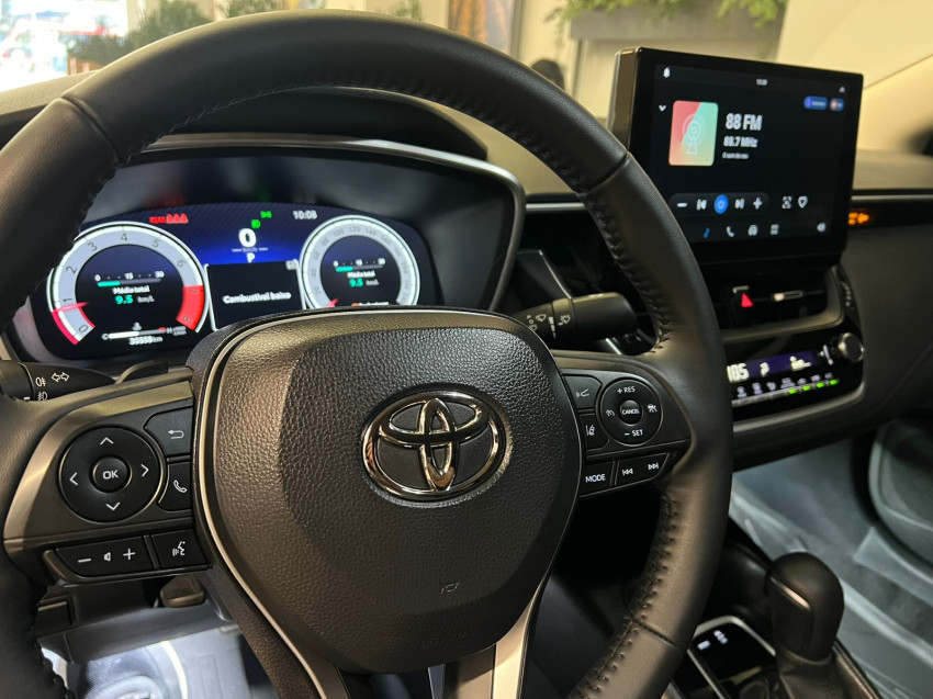 toyota corolla xei 2.0 automatico revisado super novo cinza metalico8