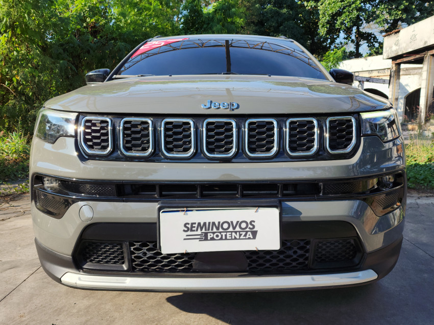 jeep compass 1.3 t270 turbo flex longitude at6 25/25 seminovo1