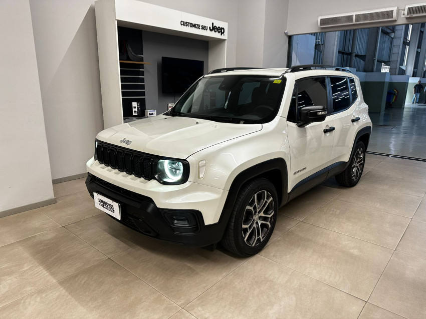jeep renegade 1.3 t270 turbo flex sport at6 22/22 seminovo