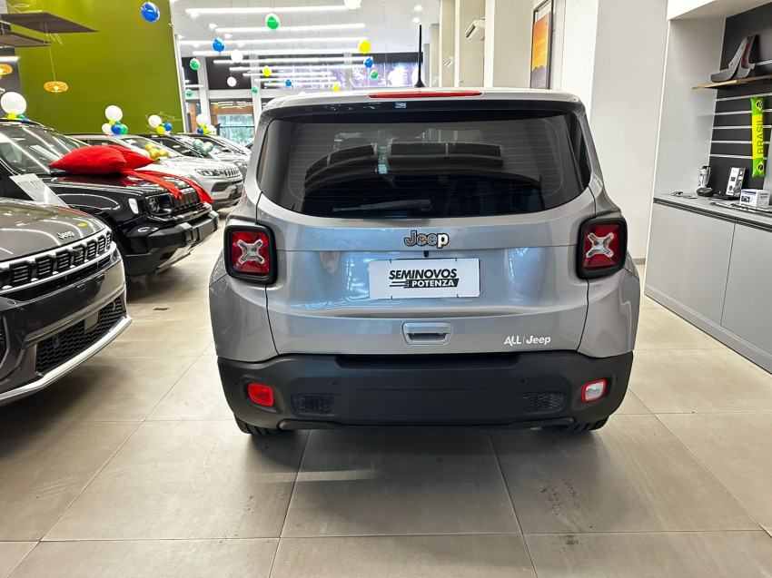 renegade jeep automatico completo super novo prata billet 2020 4x22