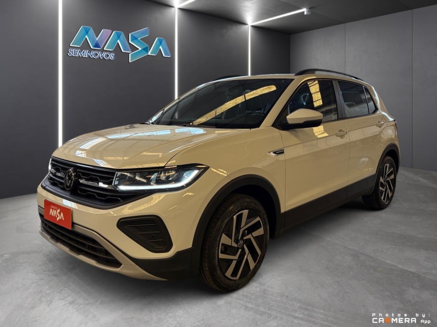 volkswagen t-cross 1.0 200 tsi total flex comfortline automatico 4p 2025