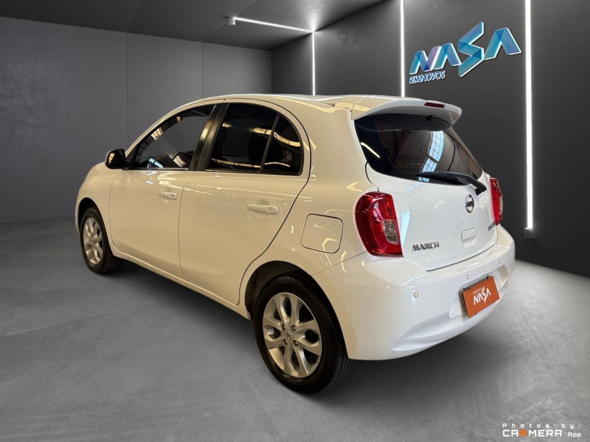 nissan march 1.6 sv 16v flexstart 4p xtronic flex automatico 20172