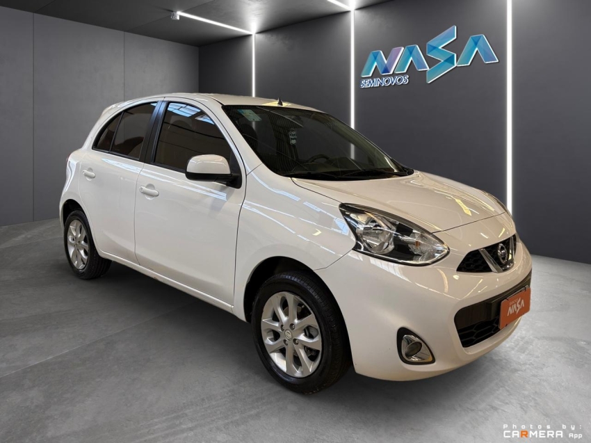 nissan march 1.6 sv 16v flexstart 4p xtronic flex automatico 20171