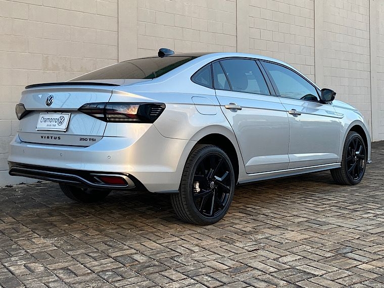 volkswagen virtus 1.4 250 tsi exclusive automatico 1.3 flex 4p 2023