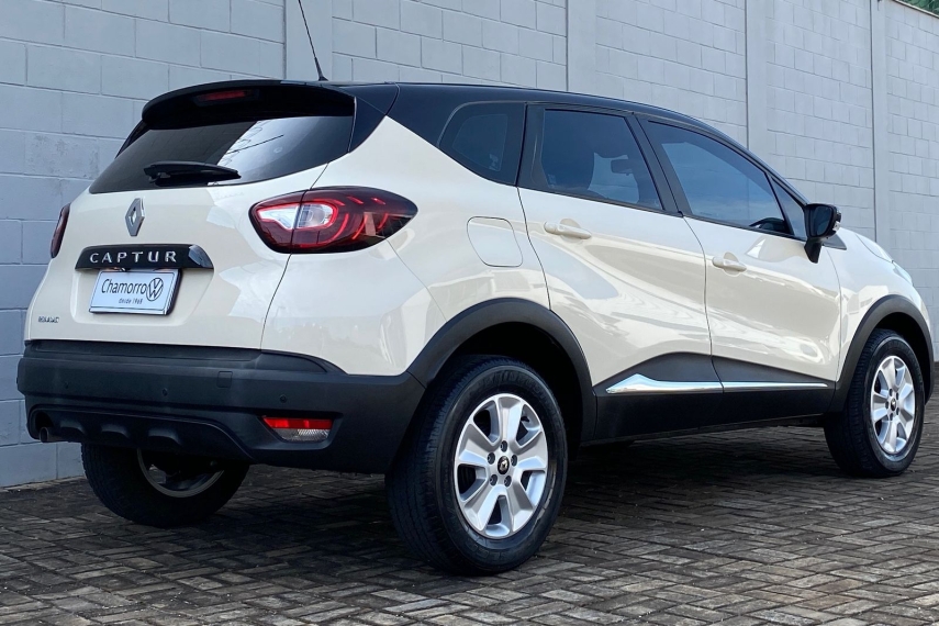 renault captur 1.6 16v sce flex life x-tronic 4p automatico 20196