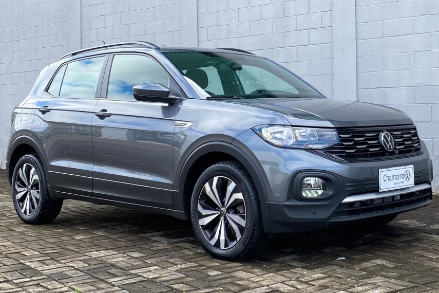 volkswagen t-cross 1.0 200 tsi total flex comfortline automatico 4p 2022