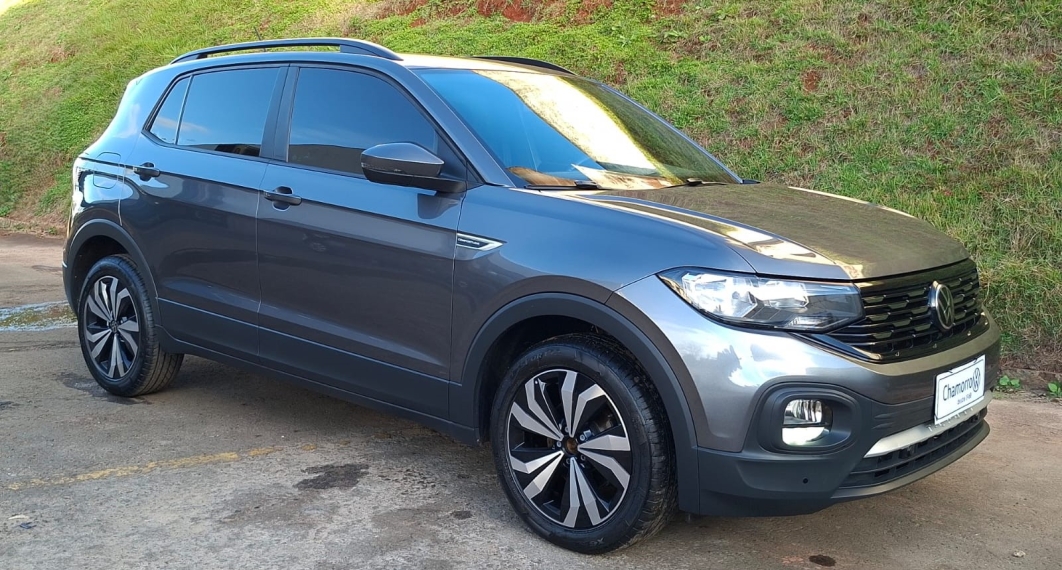 volkswagen t-cross 1.0 200 tsi total flex comfortline automatico 4p 2022