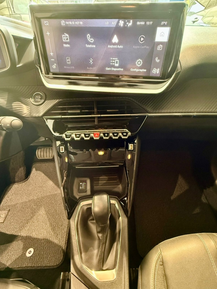 peugeot 208 1.0 turbo 200 flex griffe cvt 4p automatico 2024