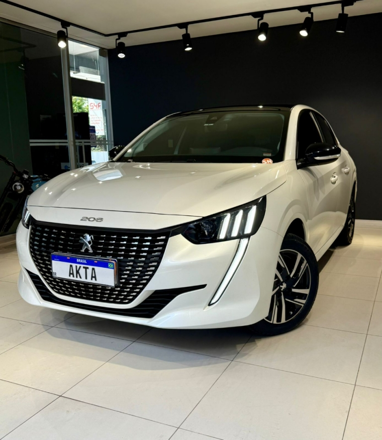 peugeot 208 1.0 turbo 200 flex griffe cvt 4p automatico 2024