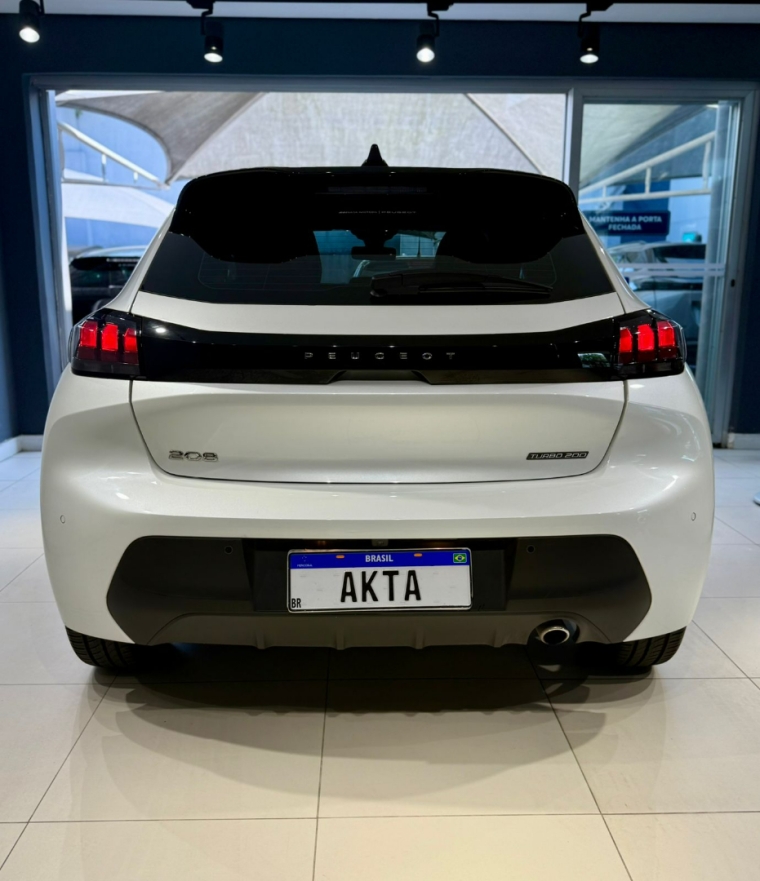 peugeot 208 1.0 turbo 200 flex griffe cvt 4p automatico 2024