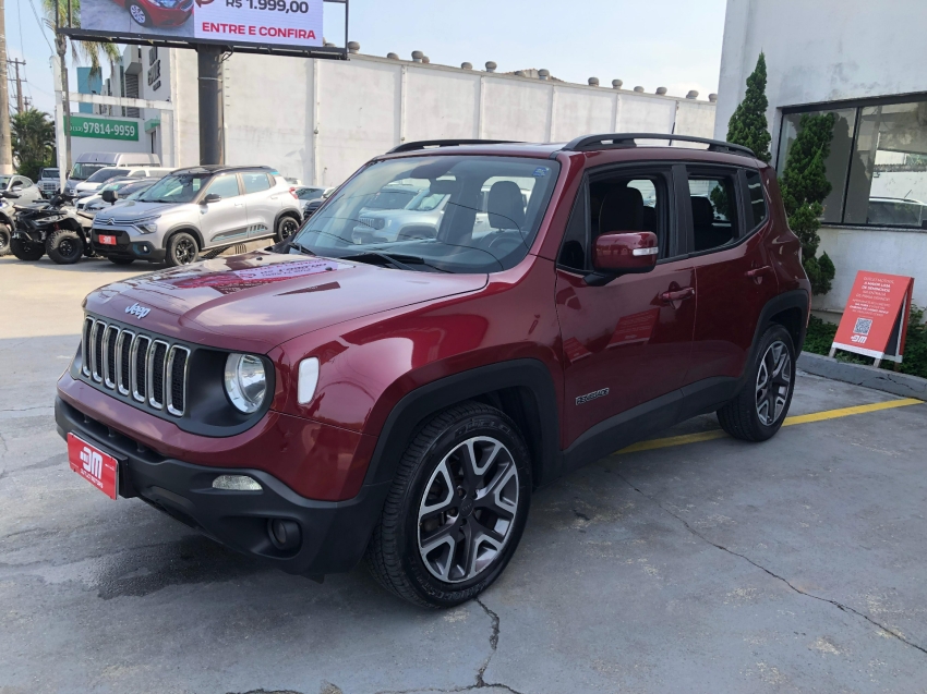 jeep renegade 1.8 16v flex longitude 4p automatico 2019