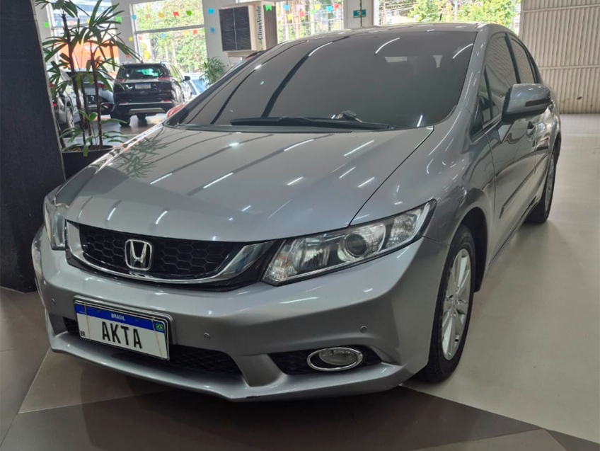 honda civic 2.0 lxr 16v flex 4p automatico 2014