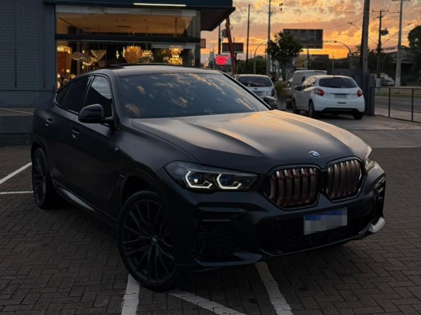 bmw x6 3.0 twinpower gasolina xdrive40i black vermilion automatico 4p 20221