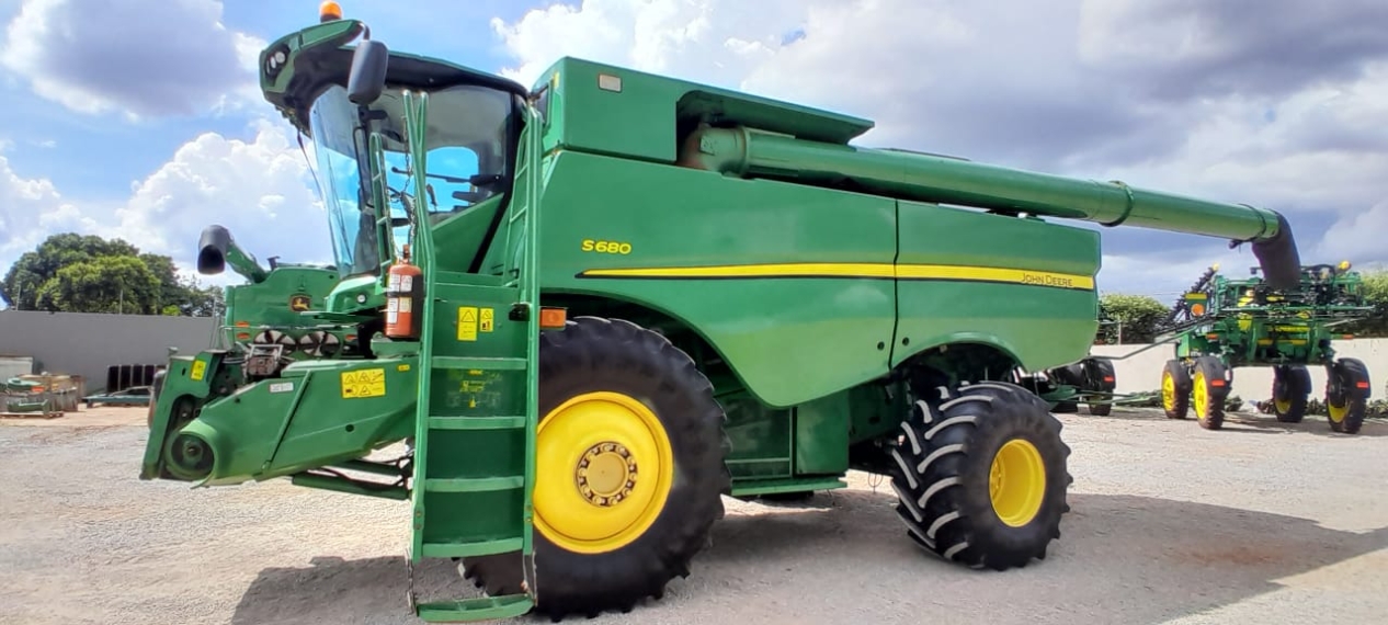 john deere colheitadeira s680 - diesel automatico 2012
