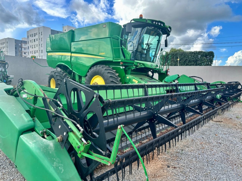 john deere colheitadeira s680 - diesel automatico 2012 john deere colheitadeira s680 - diesel automatico 2012