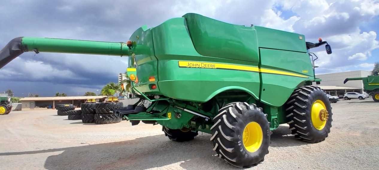 john deere colheitadeira s680 - diesel automatico 2012