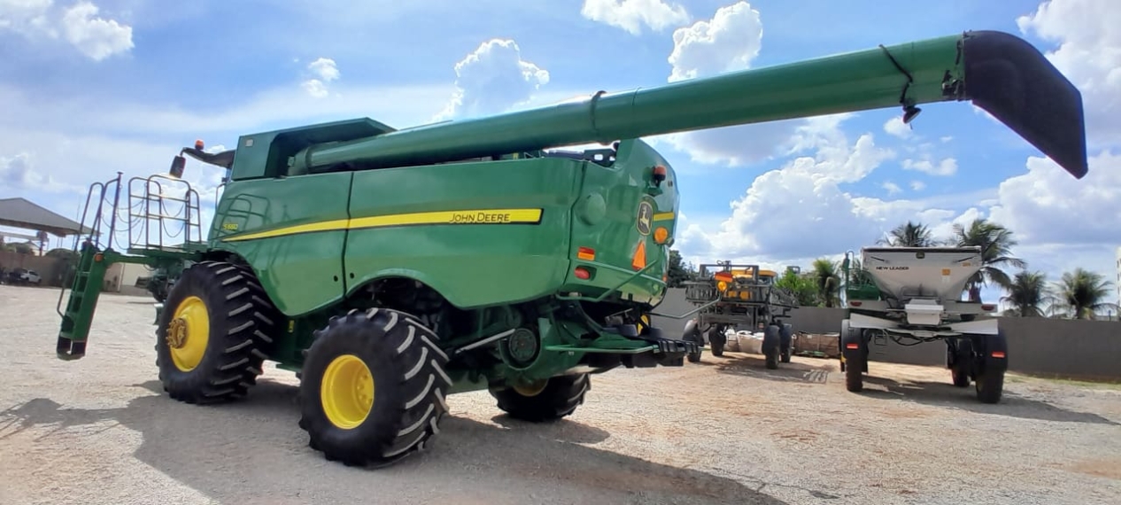 john deere colheitadeira s680 - diesel automatico 2012