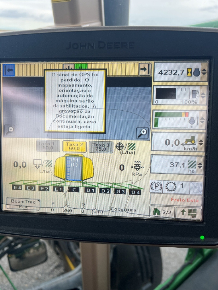 john deere pulverizador m4030 4730 diesel 1p automatico 20173