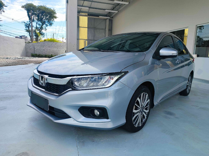 honda city 1.5 exl 16v flex 4p automatico 2018