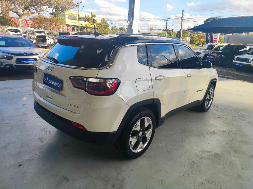 jeep compass 2.0 16v flex limited automatico 4p 2018
