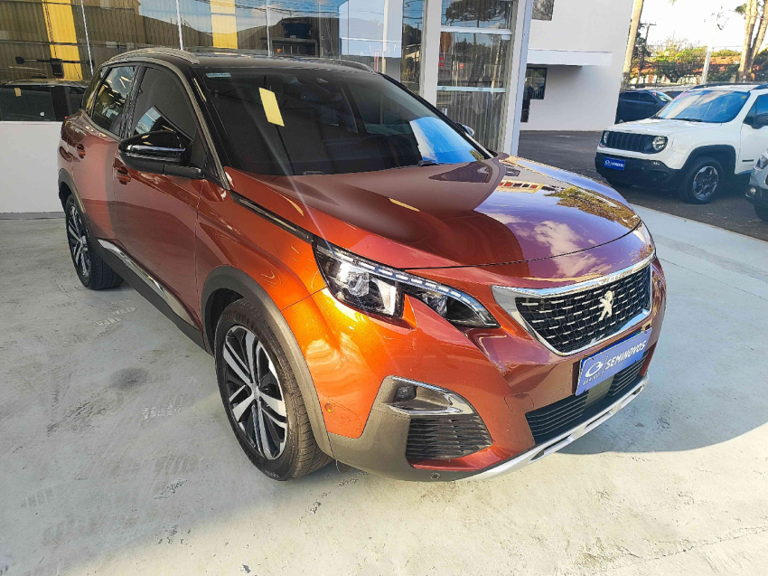 peugeot 3008 1.6 griffe pack thp 16v gasolina 4p automatico 2019