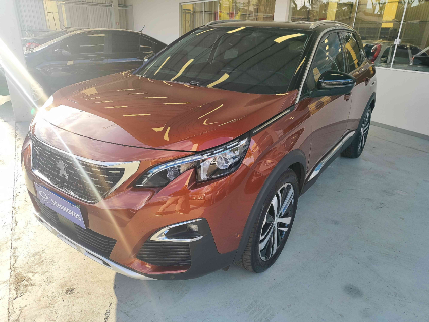 peugeot 3008 1.6 griffe pack thp 16v gasolina 4p automatico 2019