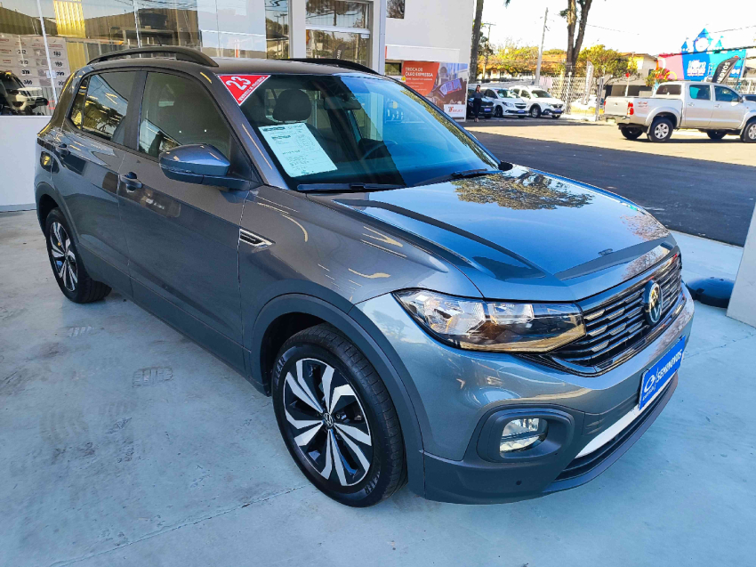 volkswagen t-cross 1.0 200 tsi total flex comfortline automatico 4p 2023